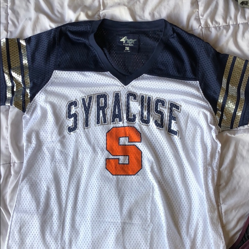 New Syracuse jersey too